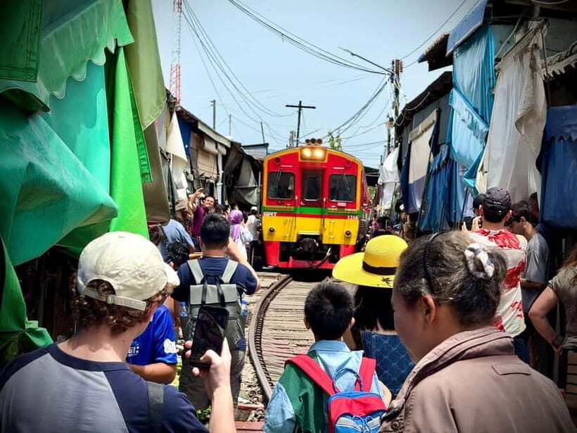 Bangkok: Floating Market and Train Market Experience - Maeklong Railway Market: The Train-Passing Moment You Can’t Fake