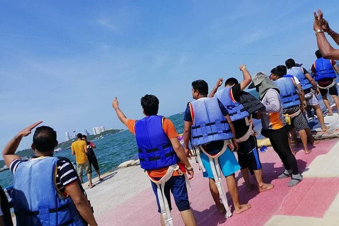Coral Island Pattaya: Indian Lunch, Transfer (India Travelers) - Marine sports pier: where decisions get made