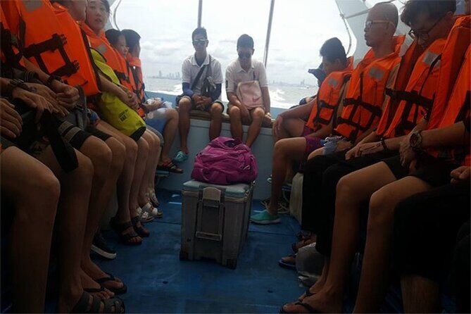 Coral Island speed boa-Parasailing and others activities choice - Snorkeling: simple gear, but keep expectations grounded