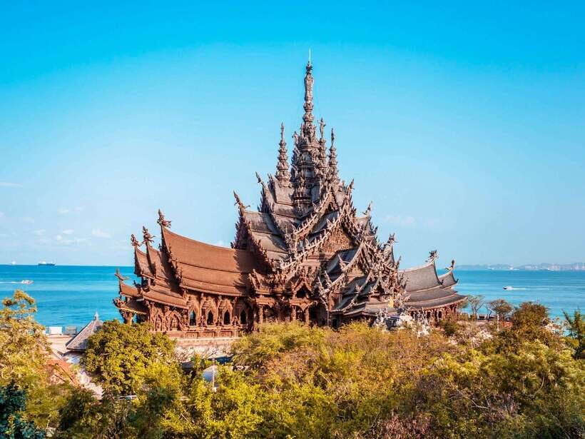 From Bangkok: Pattaya Koh Larn & Sanctuary of Truth Day Trip - A Long Day Out of Bangkok That Still Feels Worth It