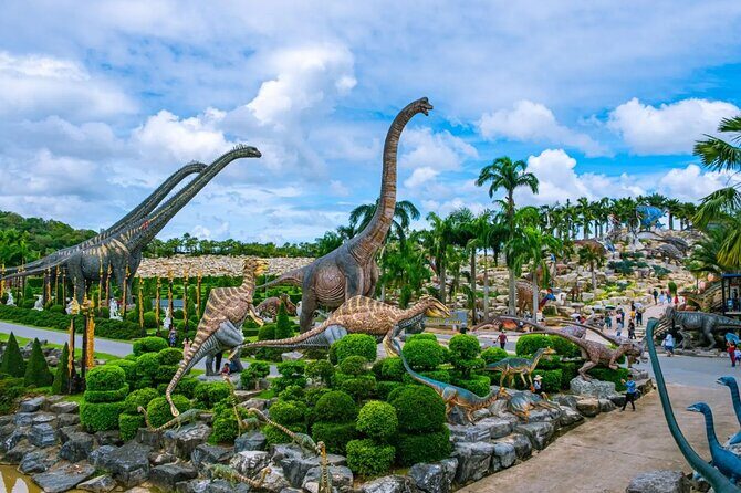 Nong Nooch Tropical Garden Tickets in Pattaya - Dinosaur Valley: Big Sculptures That Still Feel Fun