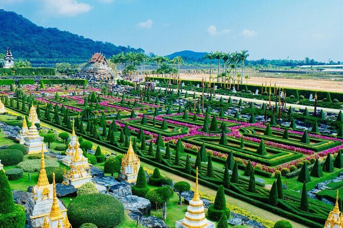 Nong Nooch Tropical Garden Tickets in Pattaya - The Garden Basics You Might Overlook: Lake, Topiary, and Views