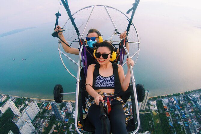 Paramotor Experience in Pattaya Include Pickup Transfer - Video After the Flight: A Nice Upgrade for Keepsakes