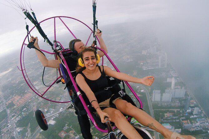 Paramotor Flying Experience in Pattaya by TSA Thailand - Pickup, small-group vehicles, and where to meet