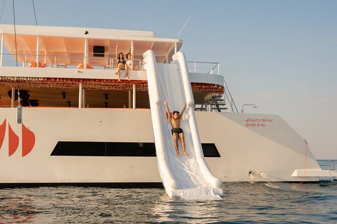 Pattaya: 3 Island-Hopping Full-Day Party Catamaran Cruise - Ocean Marina Yacht Club to Sunset: How the Day Really Plays Out
