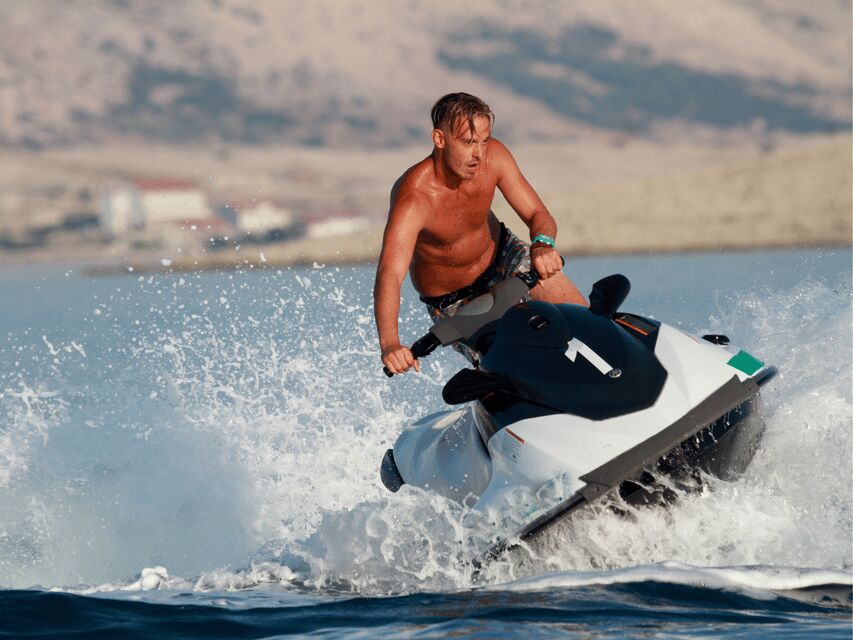 Pattaya Beach: Jet Ski Adventure - How the Ride Works: Your Jet Ski and Your Own Route