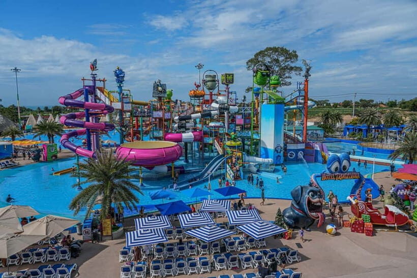 Pattaya: Columbia Pictures Aquaverse Entry Ticket - Water Attractions and Adventure Options That Work for Different Speeds