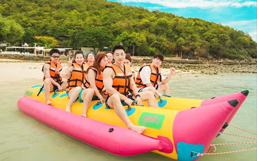 Pattaya: Coral Island (Koh Larn) Day Trip with Seafood Lunch - Water sports choices: parasailing, sea walking, banana boat, jet ski, snorkeling