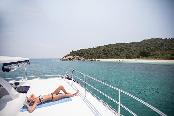Pattaya Full-Day 3 Tropical Island tour Snorkeling Cruise Buffet - Serenity Yachting Catamaran Comfort: Seats, Shade, Toilets, and the Pace
