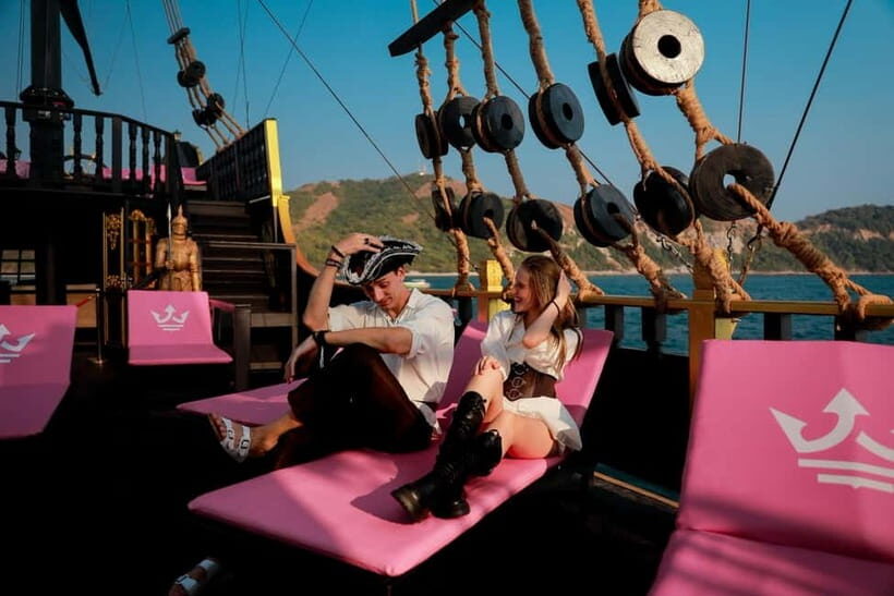 Pattaya: Koh Larn Pirate Cruise with Transfer & Activities - Transfers back to Pattaya: how to end the day smoothly
