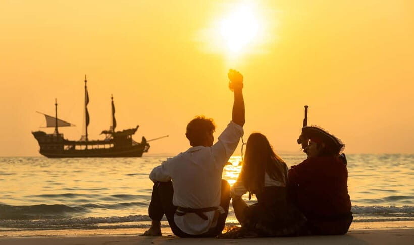 Pattaya: Koh Larn Pirate Cruise with Transfer & Activities - Where you start: Pattaya pickup and getting to Bali Hai Pier