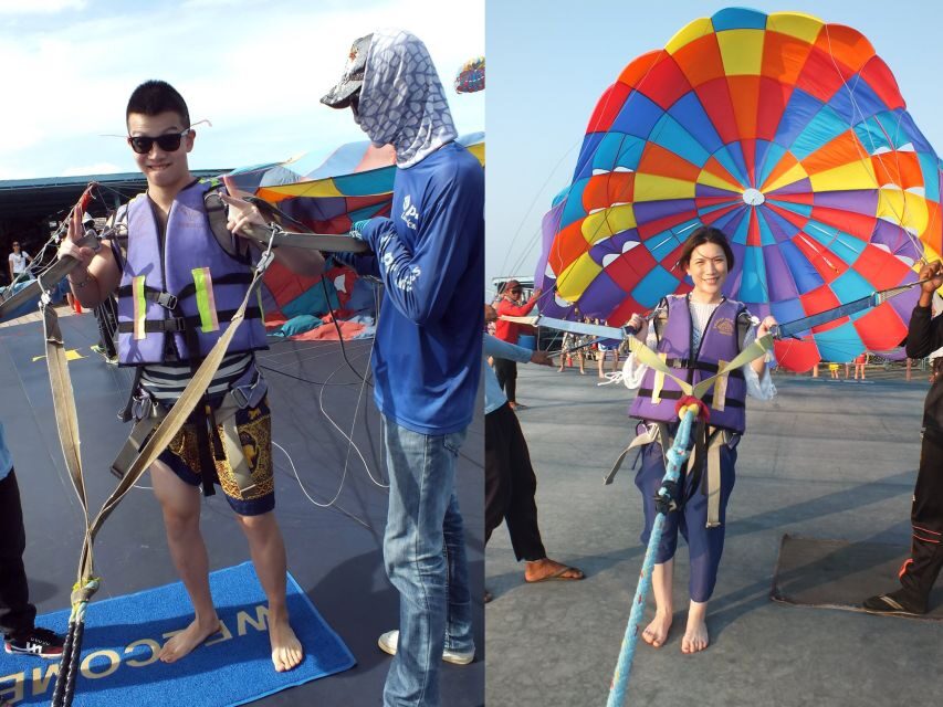 Pattaya: Parasailing Experience - Language support and instructor guidance