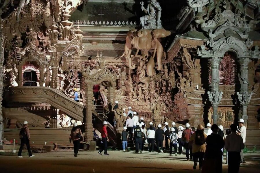 Pattaya: The Sanctuary of Truth Admission Ticket - Optional add-ons on site: elephants, horses, and where your ethics fit
