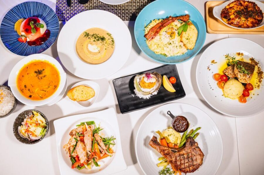 Pattaya: The Sky 32 at Grande CentrePoint Hotel - Sky 32 at Grande CentrePoint: the rooftop setting that makes the meal feel bigger
