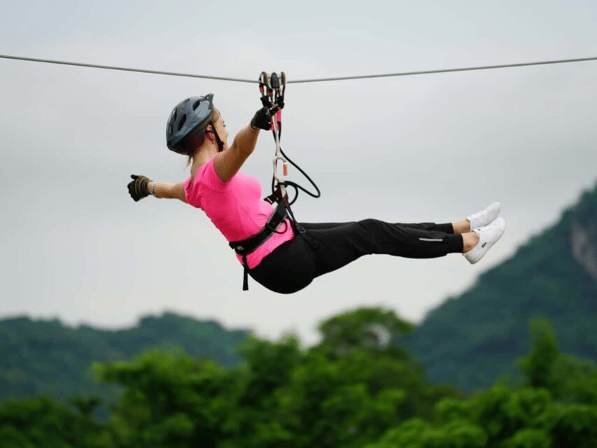 Pattaya: Zipline Adventure with 25 Platforms w/ Kids Option - Safety and fitness limits: when this activity is a no-go