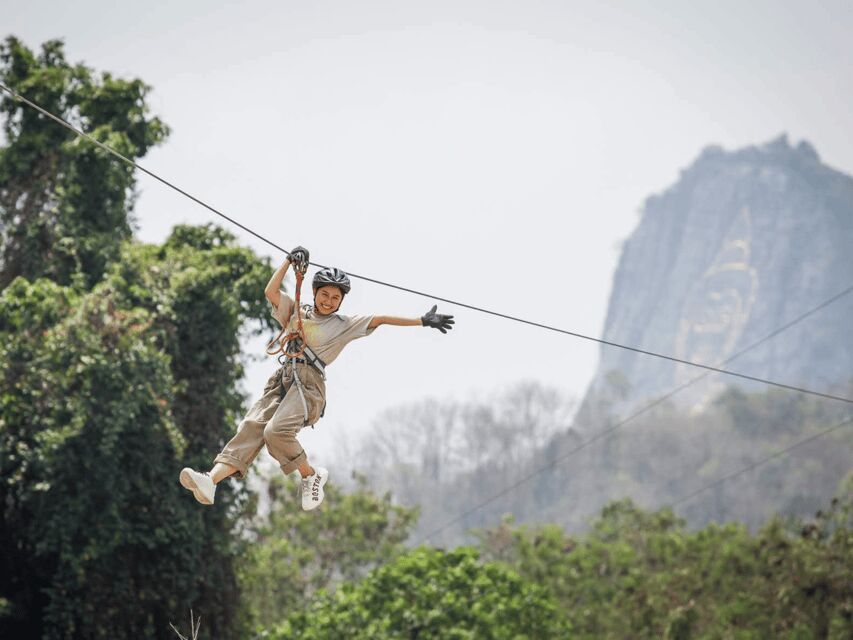 Pattaya: Zipline Adventure with 25 Platforms w/ Kids Option - The animal welfare concern in the same park area