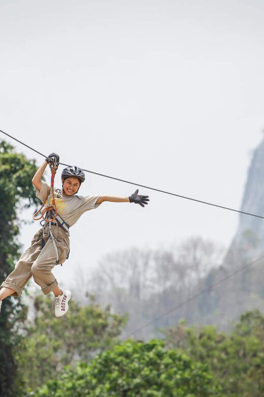 Pattaya: Zipline Adventure with 25 Platforms w/ Kids Option - The 25-platform zipline circuit: what it’s like in real time