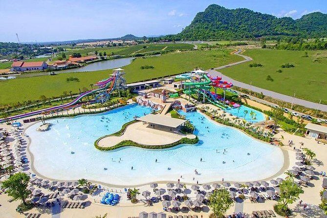 Ramayana Water Park at Pattaya Admission Ticket - Inside the Park: Pools, Lazy River, and Artificial Beaches