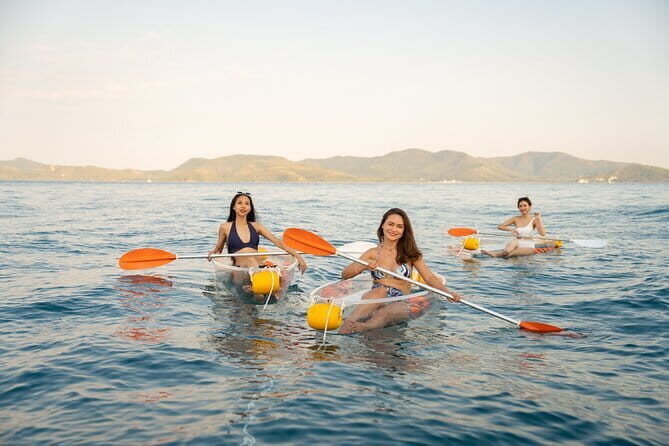 Sunset Party with Island Hopping by Catamaran from Pattaya - Ko Phai (Bamboo Island): swimming, snorkeling, and the included water toys